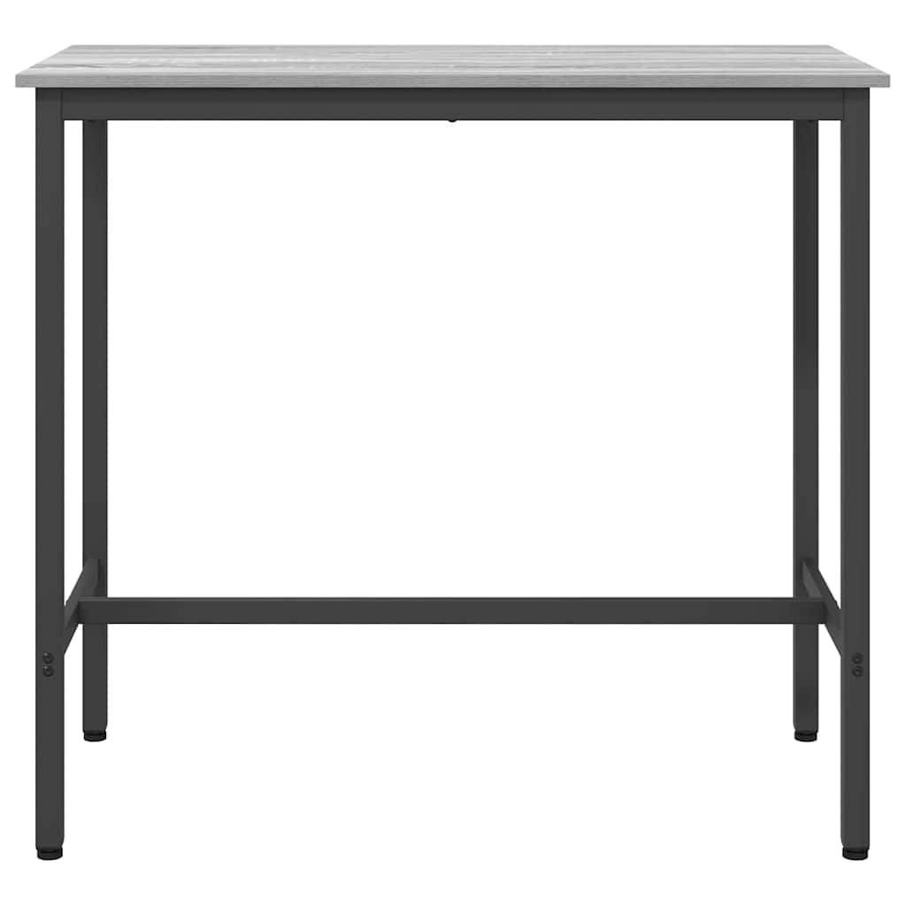 Table Grey Sonoma 100 x 50 x 90.5 cm Engineered Wood and Steel