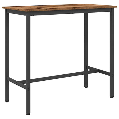 Table Old Wood 100 x 50 x 90.5 cm Engineered Wood and Steel
