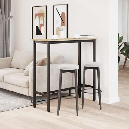 Table Sonoma Oak 100 x 40 x 100.5 cm Engineered Wood and Steel