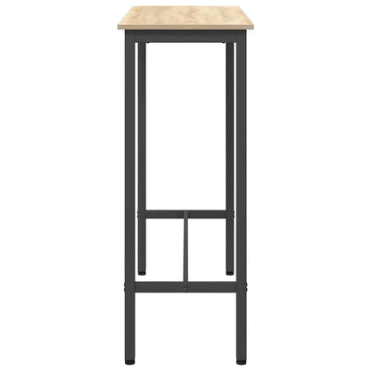 Table Sonoma Oak 100 x 40 x 100.5 cm Engineered Wood and Steel