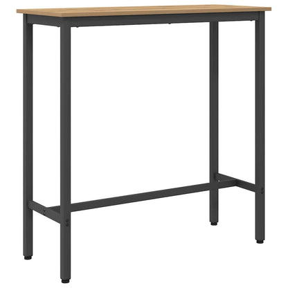 Table Artisan Oak 100 x 40 x 100.5 cm Engineered Wood and Steel