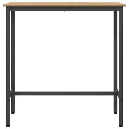 Table Artisan Oak 100 x 40 x 100.5 cm Engineered Wood and Steel