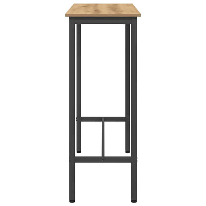 Table Artisan Oak 100 x 40 x 100.5 cm Engineered Wood and Steel