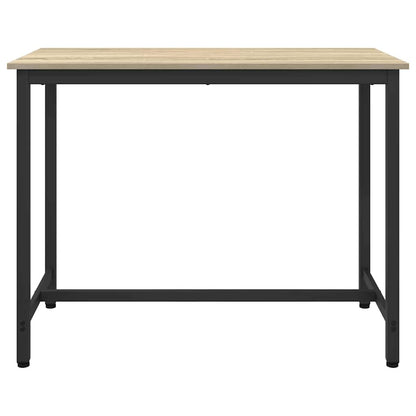 Table Sonoma Oak 100 x 50 x 76.5 cm Engineered Wood and Steel