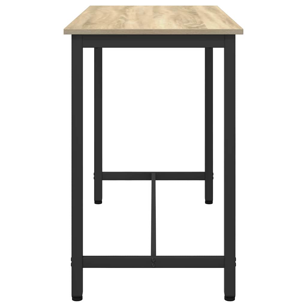 Table Sonoma Oak 100 x 50 x 76.5 cm Engineered Wood and Steel