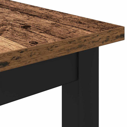 Table Old Wood 100 x 50 x 76.5 cm Engineered Wood and Steel