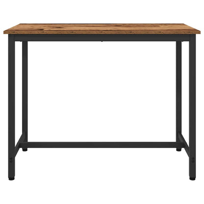 Table Old Wood 100 x 50 x 76.5 cm Engineered Wood and Steel