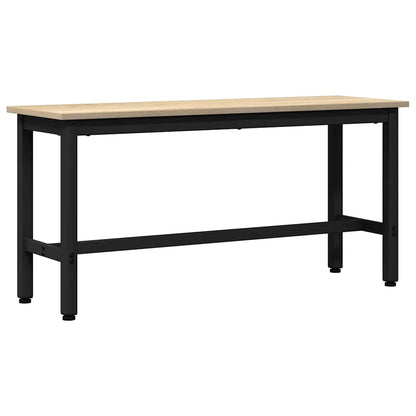 Dining Bench 2 pcs Sonoma Oak 100 x 32.5 x 48.5 cm