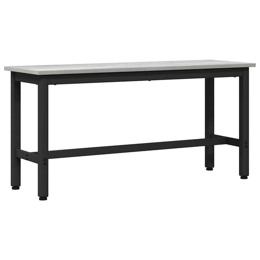 Dining Bench Grey Sonoma 100 x 32.5 x 48.5 cm