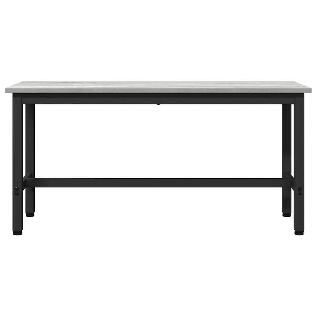Dining Bench Grey Sonoma 100 x 32.5 x 48.5 cm