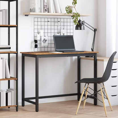 Table Old Wood 80 x 50 x 76.5 cm Engineered Wood and Steel