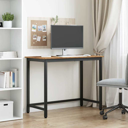 Table Old Wood 80 x 50 x 76.5 cm Engineered Wood and Steel