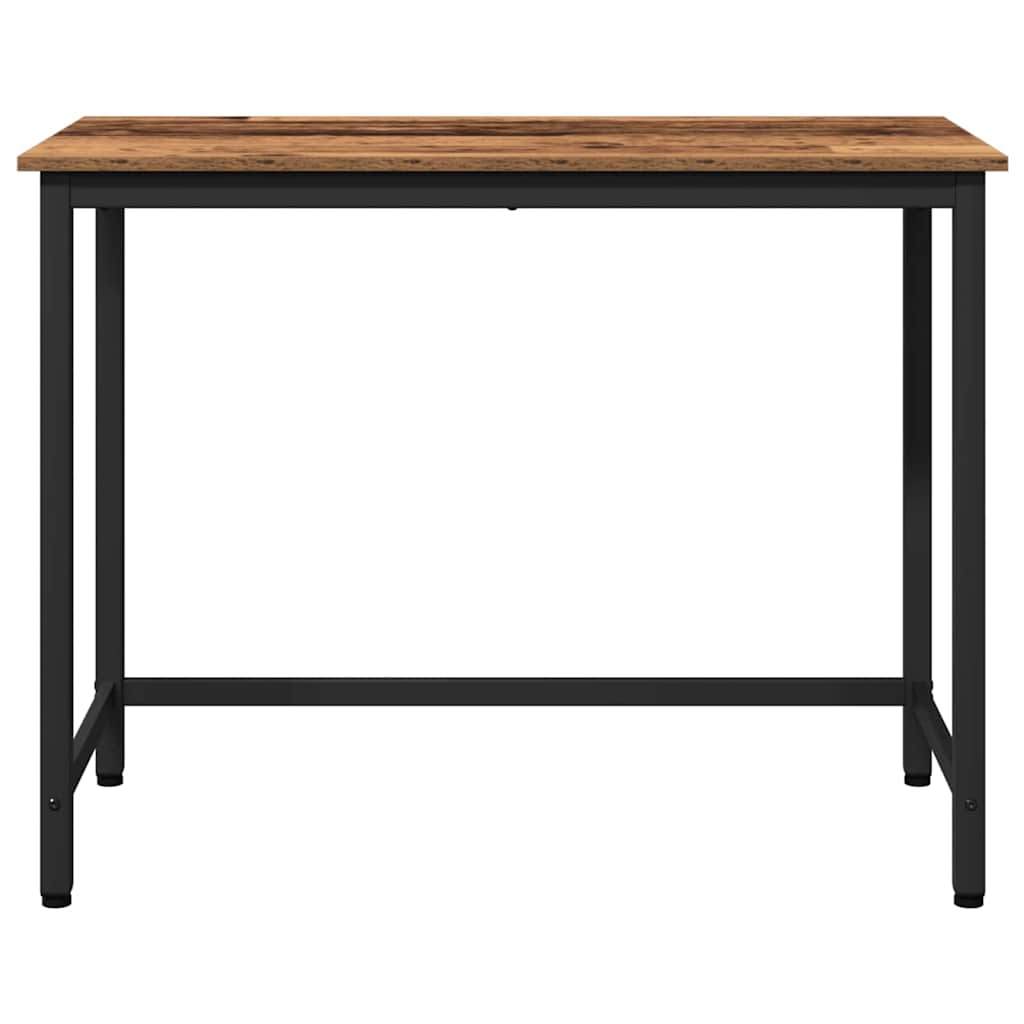 Table Old Wood 80 x 50 x 76.5 cm Engineered Wood and Steel