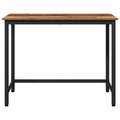 Table Old Wood 80 x 50 x 76.5 cm Engineered Wood and Steel