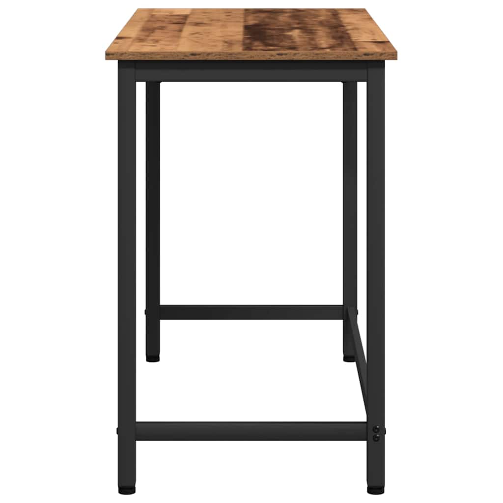 Table Old Wood 80 x 50 x 76.5 cm Engineered Wood and Steel