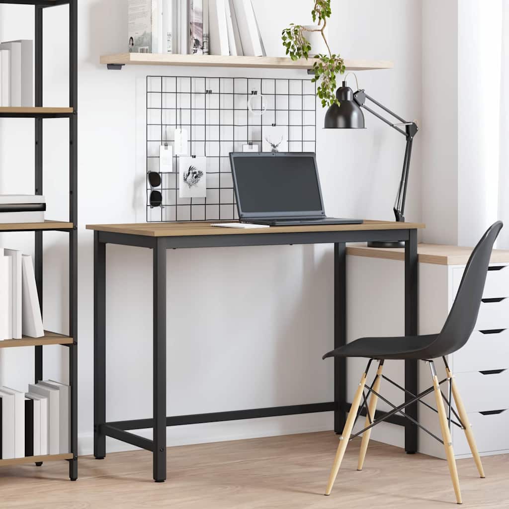 Table Artisan Oak 80 x 50 x 76.5 cm Engineered Wood and Steel