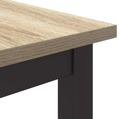 Table Sonoma Oak 100 x 50 x 76.5 cm Engineered Wood and Steel