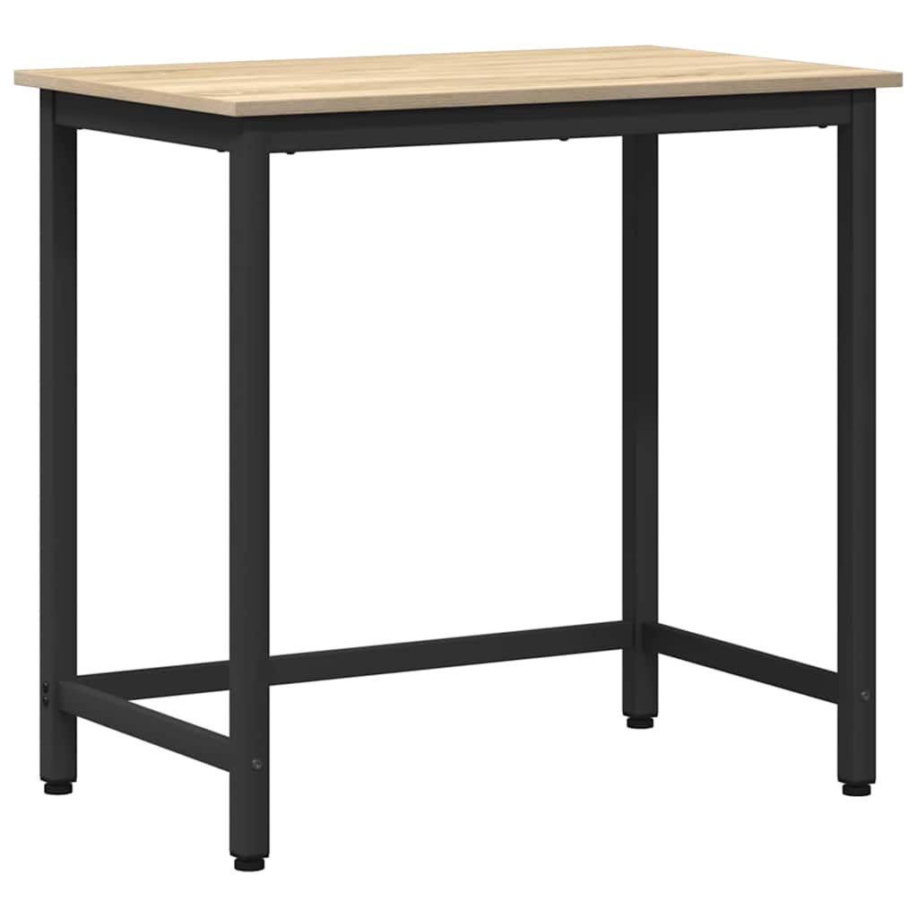 Table Sonoma Oak 100 x 50 x 76.5 cm Engineered Wood and Steel
