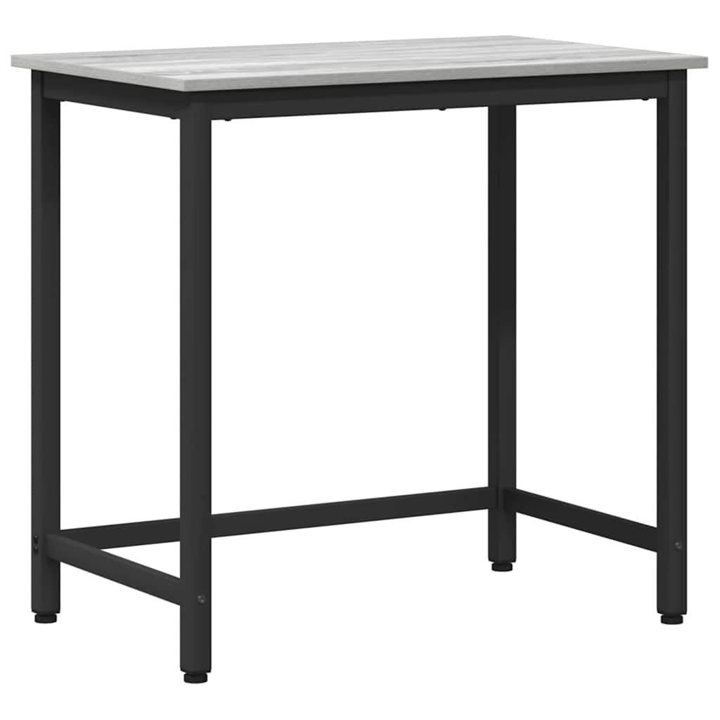 Table Grey Sonoma 100 x 50 x 76.5 cm Engineered Wood and Steel