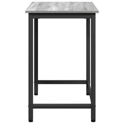 Table Grey Sonoma 100 x 50 x 76.5 cm Engineered Wood and Steel