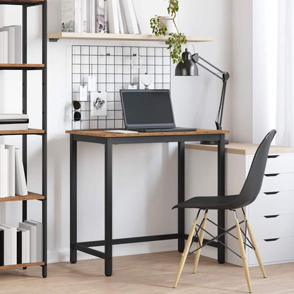 Table Old Wood 100 x 50 x 76.5 cm Engineered Wood and Steel