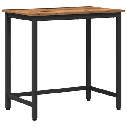 Table Old Wood 100 x 50 x 76.5 cm Engineered Wood and Steel