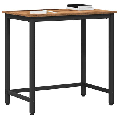 Table Old Wood 100 x 50 x 76.5 cm Engineered Wood and Steel