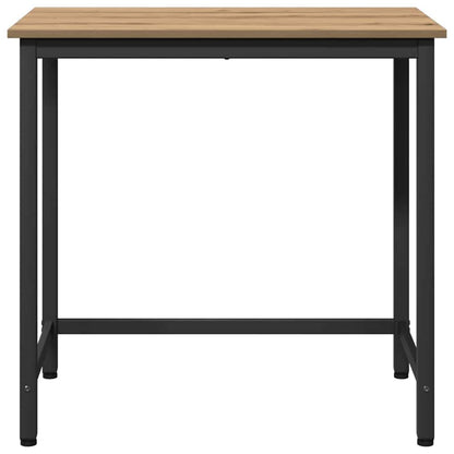 Table Artisan Oak Engineered Wood and Steel 100 x 50 x 76.5 cm