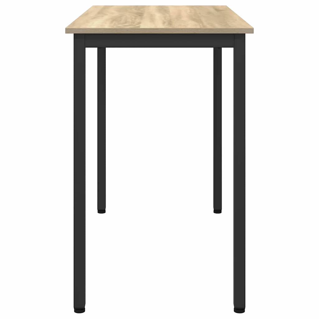 Table Sonoma Oak 100 x 50 x 76.5 cm Engineered Wood and Steel