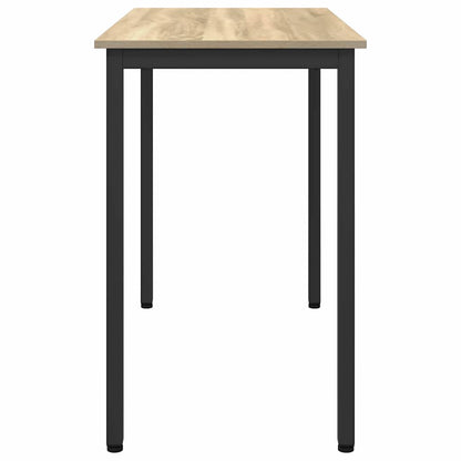 Table Sonoma Oak 100 x 50 x 76.5 cm Engineered Wood and Steel