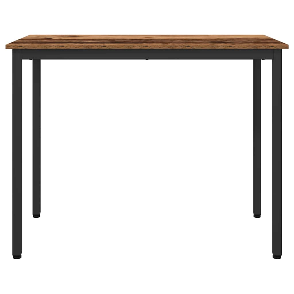 Table Old Wood 100 x 50 x 76.5 cm Engineered Wood and Steel