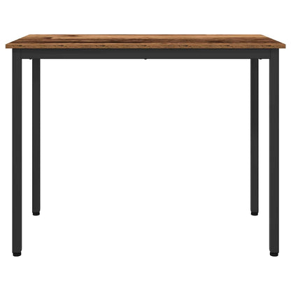 Table Old Wood 100 x 50 x 76.5 cm Engineered Wood and Steel