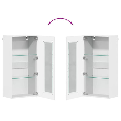 Wooden Cabinet White 50 x 29 x 100 cm Engineered Wood