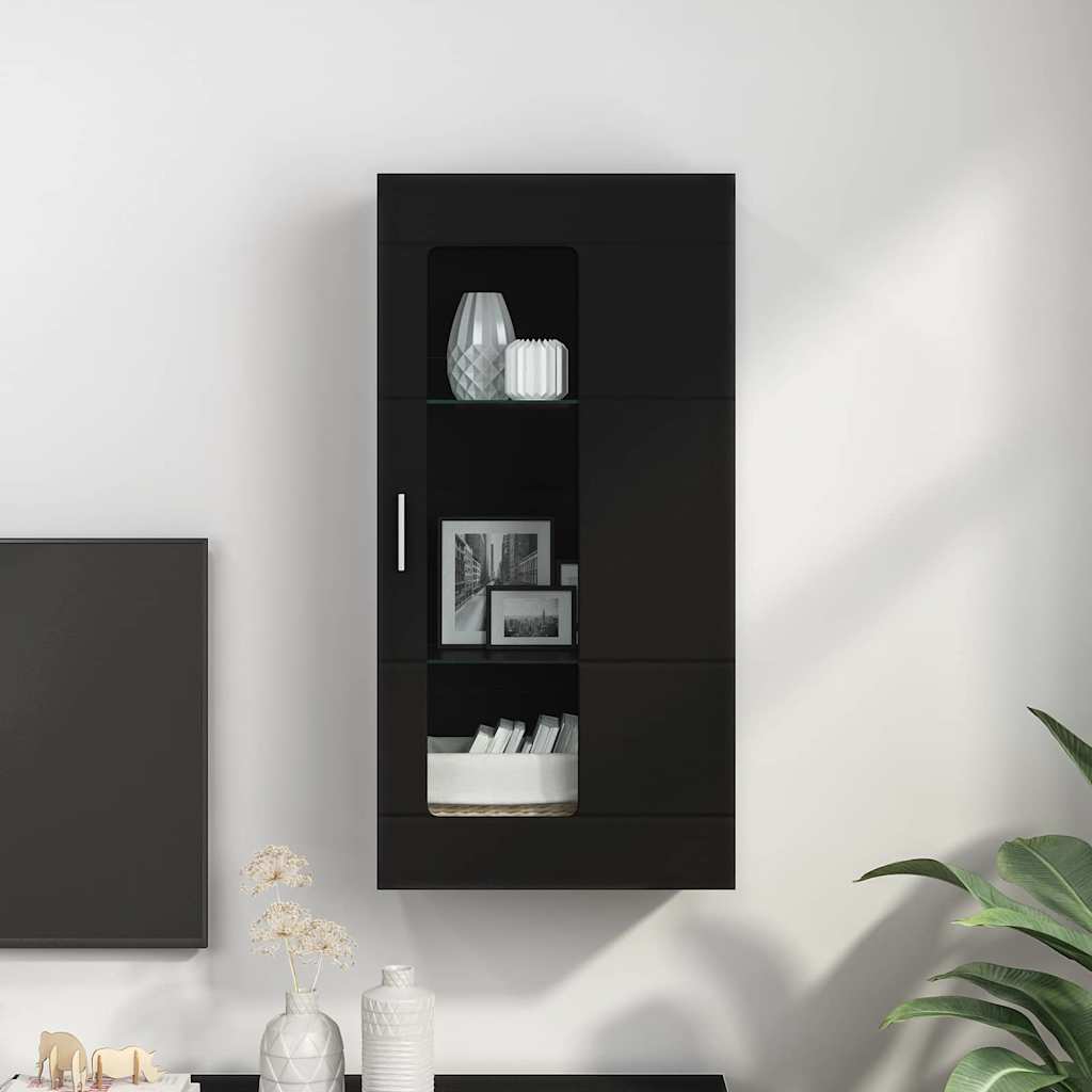 Wooden Cabinet Black 50 x 29 x 100 cm Engineered Wood