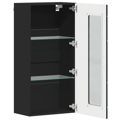 Wooden Cabinet Black 50 x 29 x 100 cm Engineered Wood