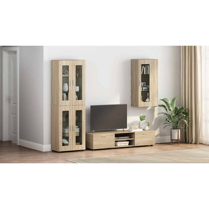 Wooden Cabinet Sonoma Oak 50 x 29 x 100 cm Engineered Wood