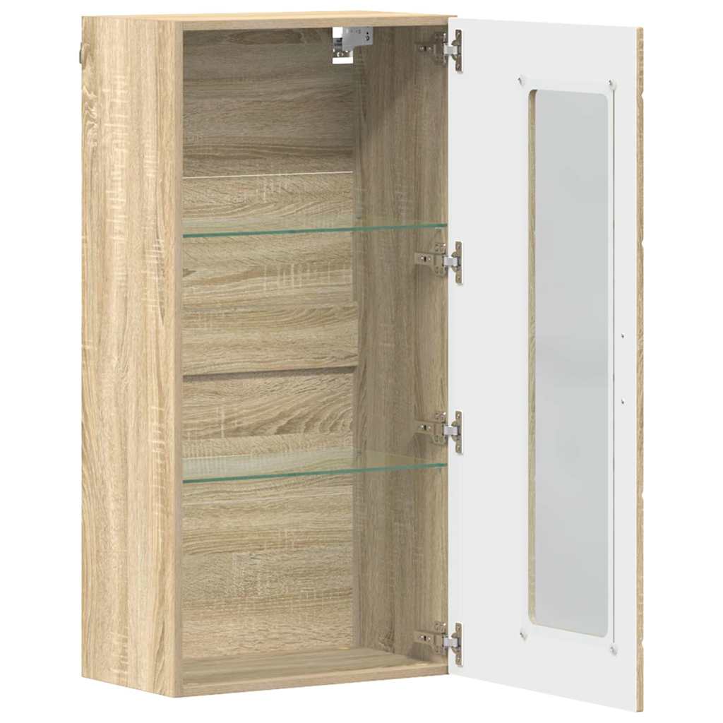 Wooden Cabinet Sonoma Oak 50 x 29 x 100 cm Engineered Wood