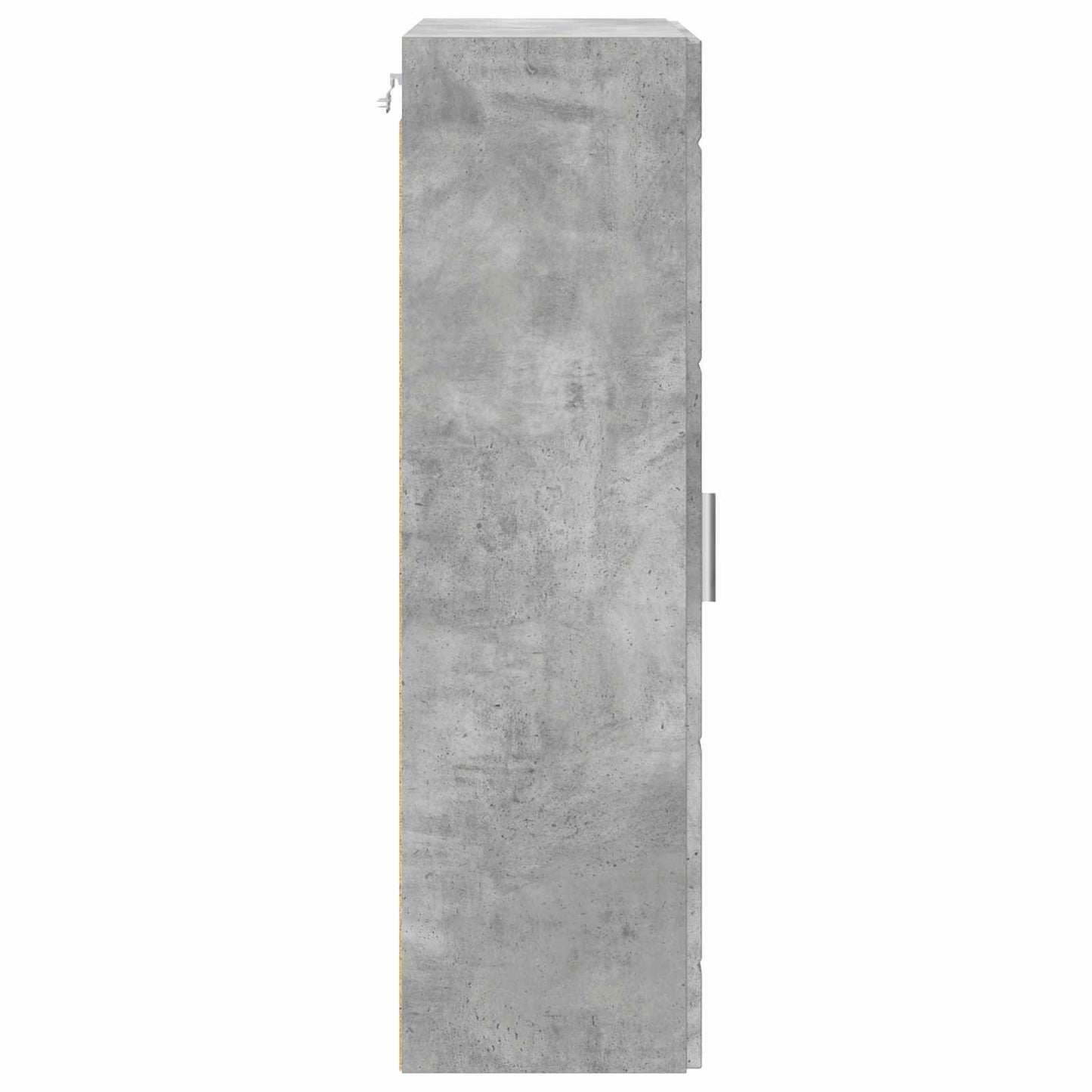 Wooden Cabinet Concrete Grey 50 x 29 x 100 cm Engineered Wood