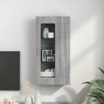 Wooden Cabinet Grey Sonoma 50 x 29 x 100 cm Engineered Wood