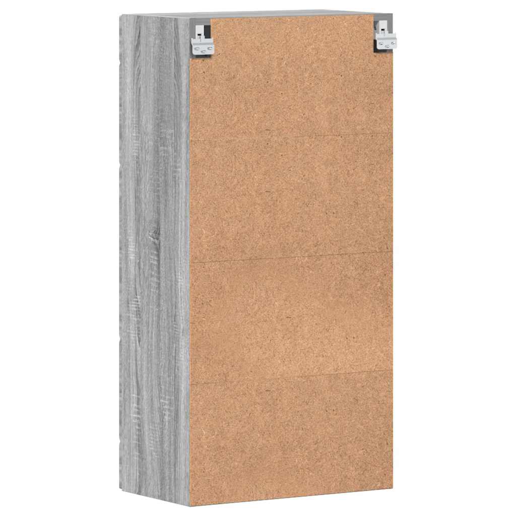 Wooden Cabinet Grey Sonoma 50 x 29 x 100 cm Engineered Wood