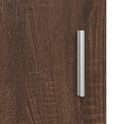 Wooden Cabinet Brown Oak 50 x 29 x 100 cm Engineered Wood