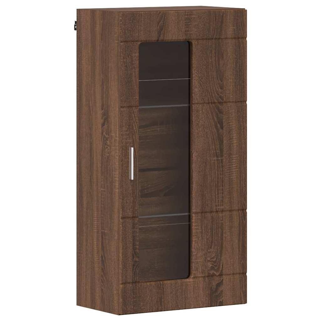 Wooden Cabinet Brown Oak 50 x 29 x 100 cm Engineered Wood