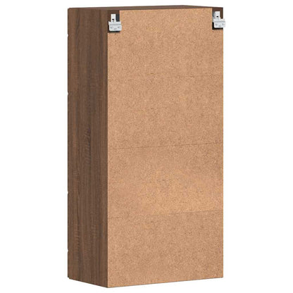 Wooden Cabinet Brown Oak 50 x 29 x 100 cm Engineered Wood