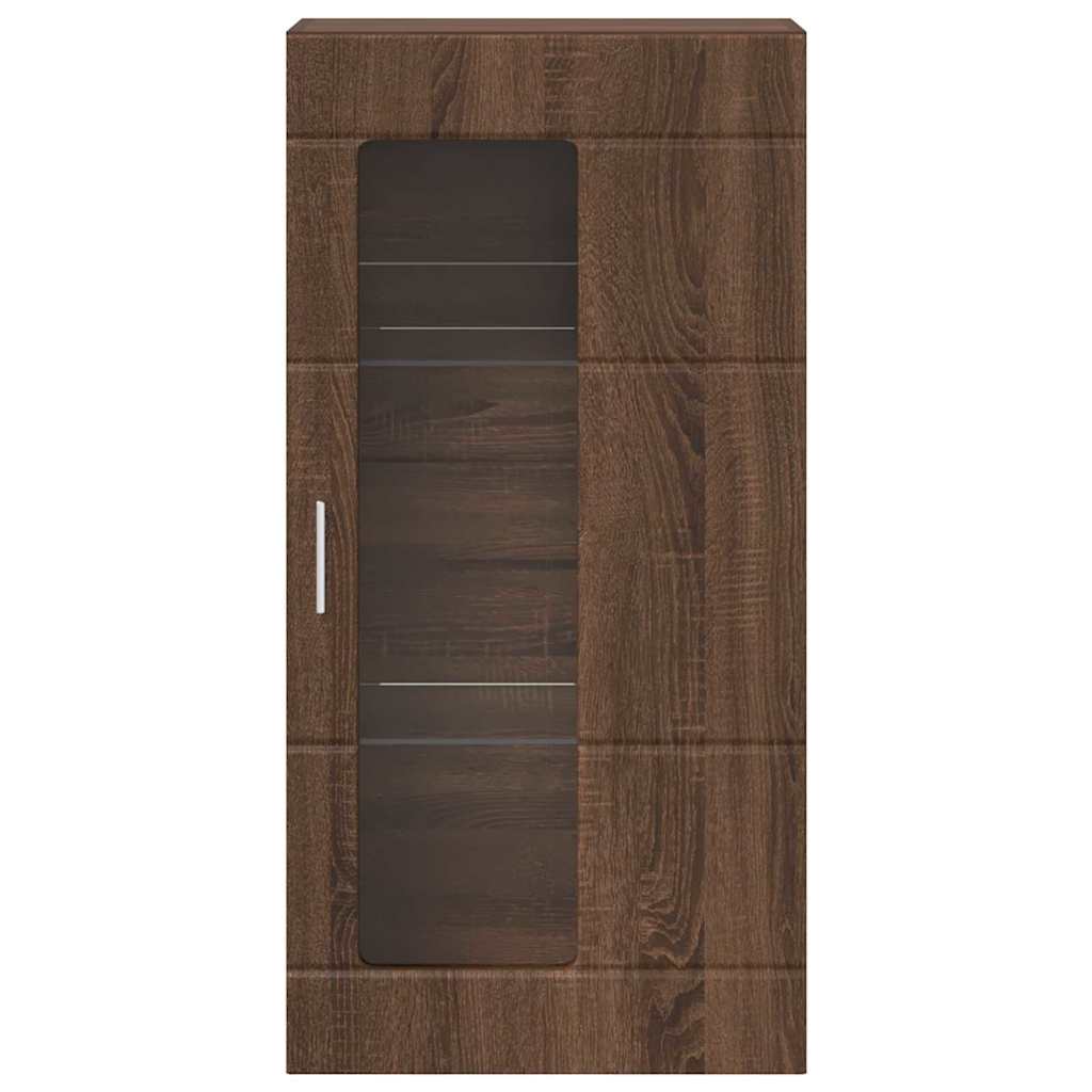 Wooden Cabinet Brown Oak 50 x 29 x 100 cm Engineered Wood