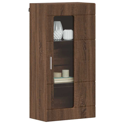 Wooden Cabinet Brown Oak 50 x 29 x 100 cm Engineered Wood