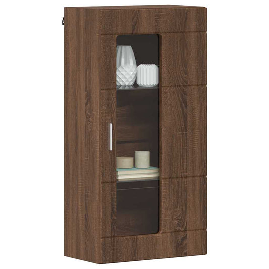 Wooden Cabinet Brown Oak 50 x 29 x 100 cm Engineered Wood
