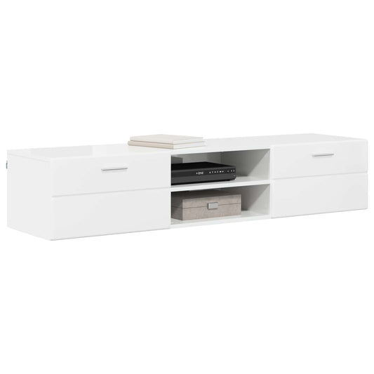 Wooden Cabinet Concrete Grey 150 x 39 x 30 cm Engineered Wood