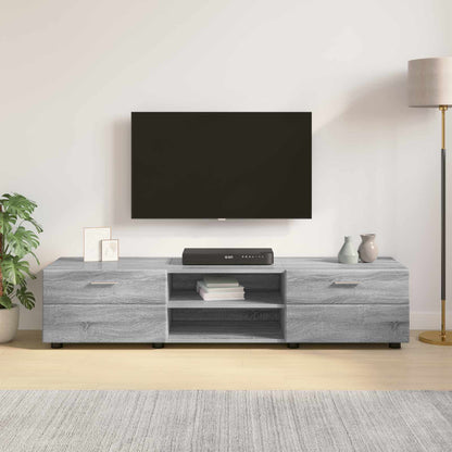Wooden Cabinet Grey Sonoma 150 x 39 x 30 cm Engineered Wood