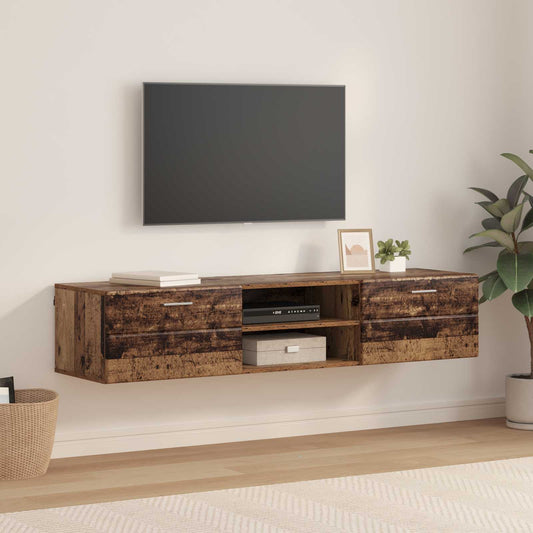 Wooden Cabinet Old Wood 150 x 39 x 30 cm Engineered Wood