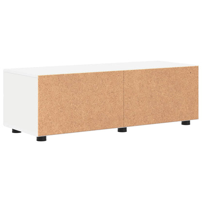 Wooden Cabinet White 100.5 x 39 x 30 cm Engineered Wood